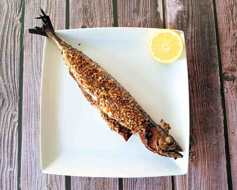 Grilled Mackerel With Spice Crust Recipe Cuisine Fiend